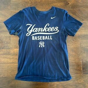 New York Yankees Yankees Baseball Nike Shirt Size Adult Medium